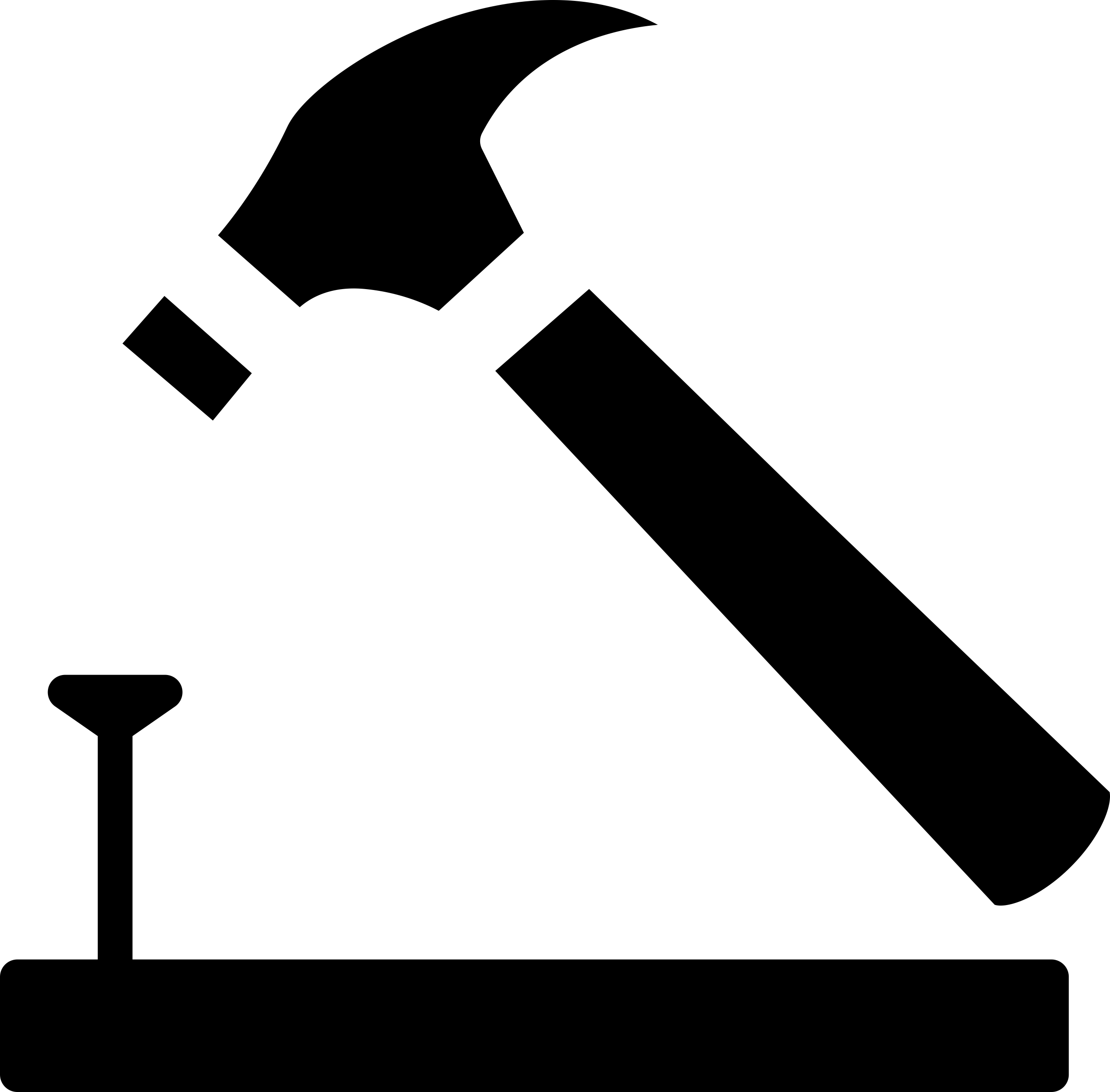 Hammer And Nail On Wood Outline Outline Svg File Free Vectors